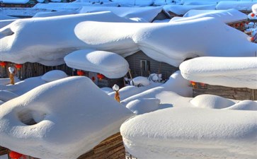 雪乡雪景