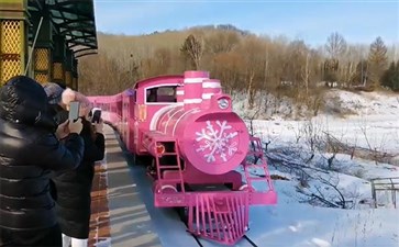亚布力粉色森林小火车