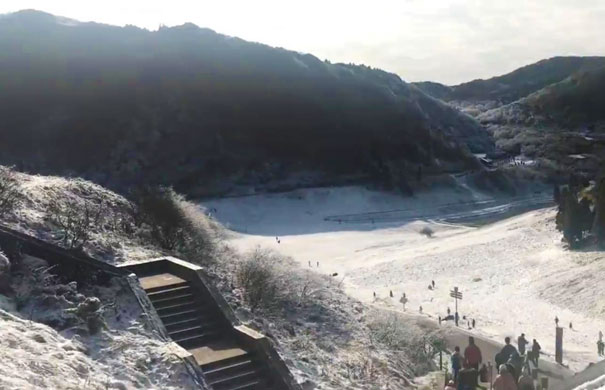 金佛山西坡牵牛坪雪景