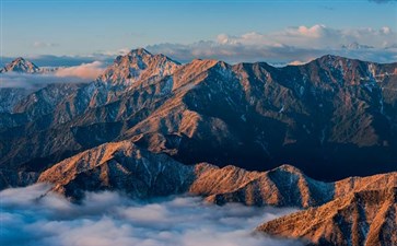 牛背山观景台赏景