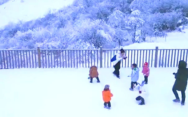 重庆巫溪红池坝雪景