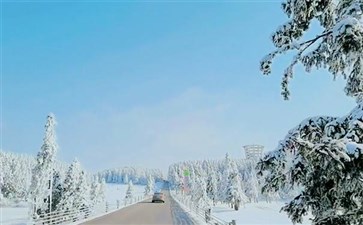 重庆武隆仙女山冬季雪景