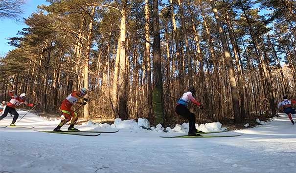 2022中国长春净月潭瓦萨国际滑雪节：越野滑雪赛