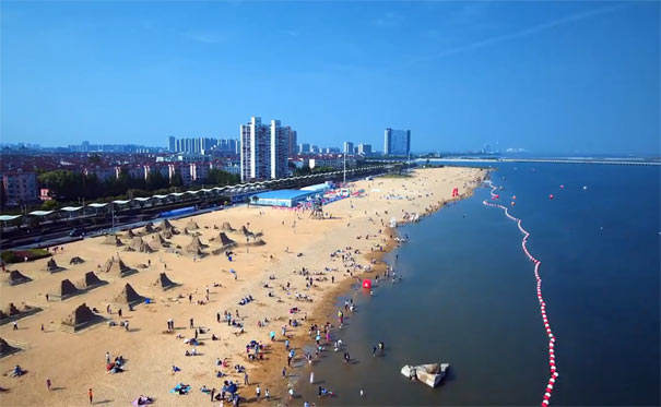 上海首批数字景区：金山城市沙滩景区