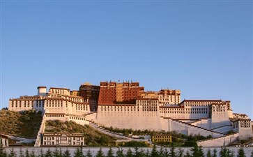 西藏旅游：布达拉宫正面