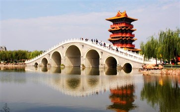 夕阳红旅游专列：河南开封清明上河园