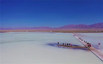 青海旅游：茶卡盐湖天空壹号