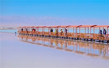 青海旅游：茶卡盐湖天空壹号