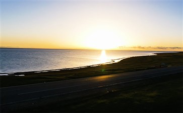 青海自驾游：青海湖日出