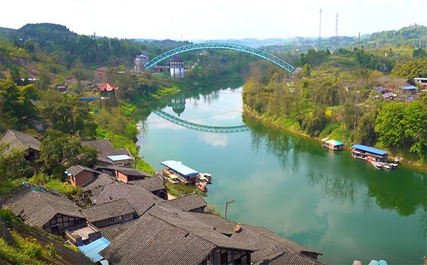 重庆旅游：铜梁安居古镇