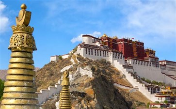 重庆自驾旅游：西藏拉萨布达拉宫药王山观景台