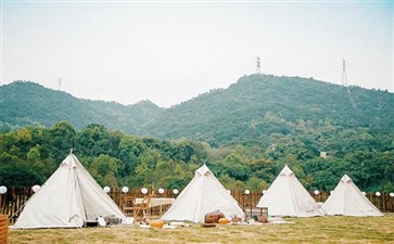 重庆亲子露营：巴南山前星空露营基地