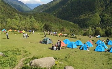 重庆自驾游：川西孟屯河谷高桥沟露营基地