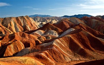 重庆自驾旅游：甘青环线张掖七彩丹霞地貌