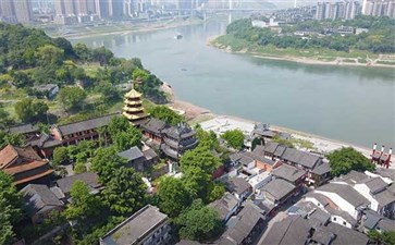 重庆旅游：重庆市内磁器口古镇