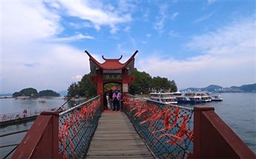 千岛湖月光岛状元桥