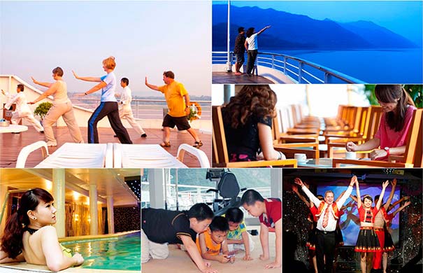 重庆三峡旅游世纪游轮系列娱乐活动介绍