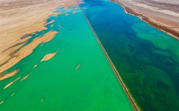 青海旅游：海西西台吉乃尔湖