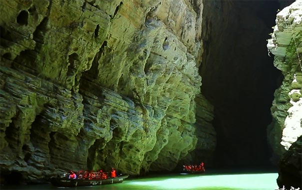 重庆黔江濯水蒲花暗河景区