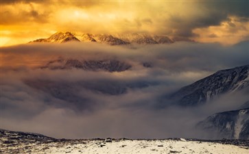 川西贡嘎环线：子梅垭口观贡嘎雪山