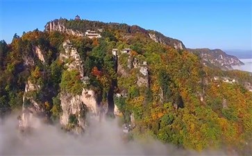 秋季自驾：甘肃崆峒山秋景