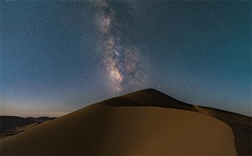 腾格里沙漠星空