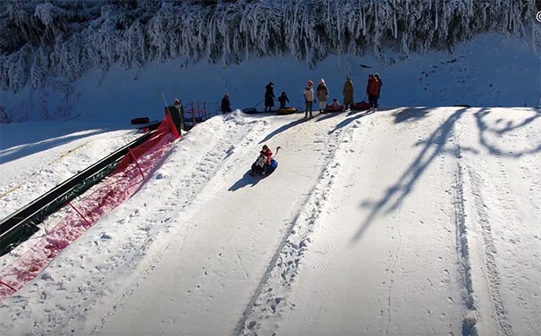 2021年金佛山北坡滑雪场