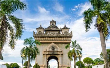 老挝旅游：万象凯旋门