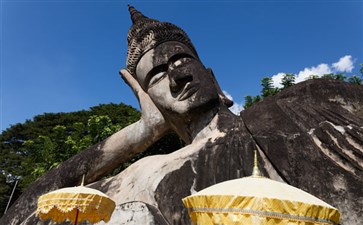 老挝旅游：万象香通寺(万佛公园)