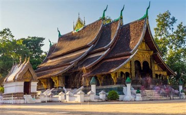 老挝旅游：万象香通寺