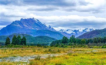 新西兰旅游：格林诺奇雪山森林