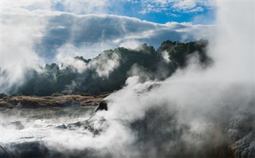 新西兰旅游：罗托鲁瓦地狱之门地热保护区