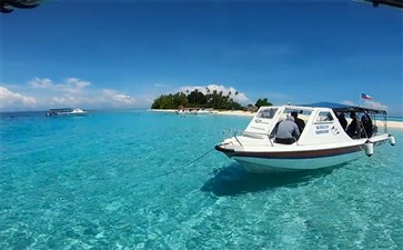 马来西亚仙本那旅游：军舰岛