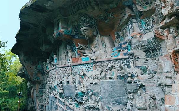 重庆旅游:大足石刻景区 重庆旅游:大足石刻景区