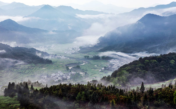 婺源旅游：江岭