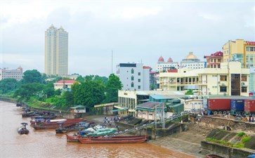 东兴北仑河风景