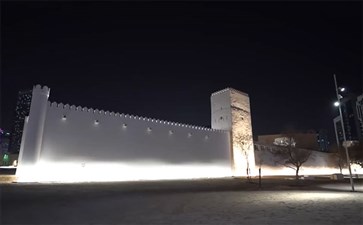 阿联酋：豪森宫殿城堡-夜景
