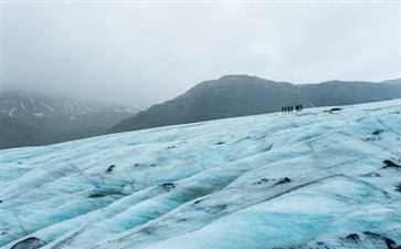 冰岛瓦特纳冰川徒步