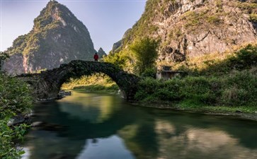 广东英德英西峰林十里画廊-重庆青年旅行社