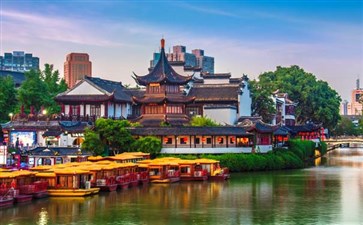 南京：秦淮河-夫子庙