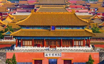 远观北京故宫