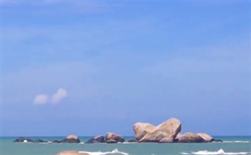 海南三亚：天涯海角-爱情石