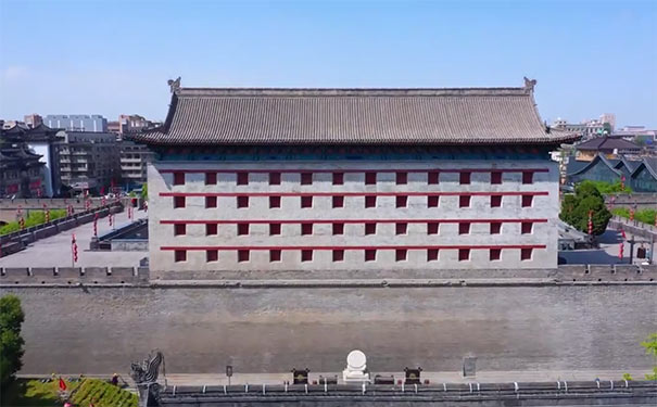 陕西旅游景点：明城墙