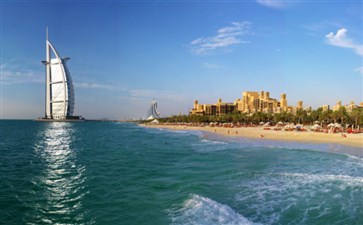 阿联酋旅游：迪拜Jumeirah朱美拉海滨浴场