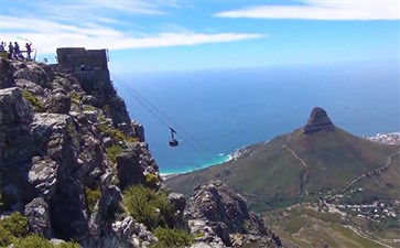 南非旅游：开普敦桌山缆车