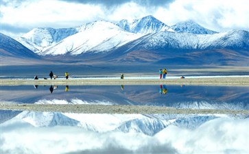 青海旅游：茶卡盐湖景区