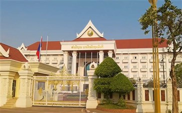 老挝旅游：万象总理府