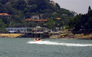 厦门鼓浪屿港仔后海滨浴场