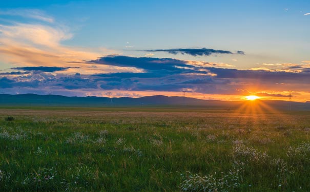 内蒙古旅游景点-锡林郭勒大草原