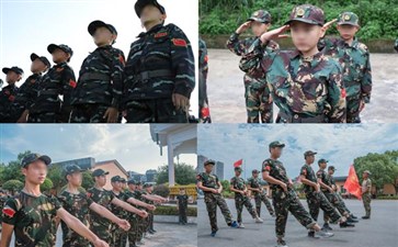 重庆军事夏令营：队列训练